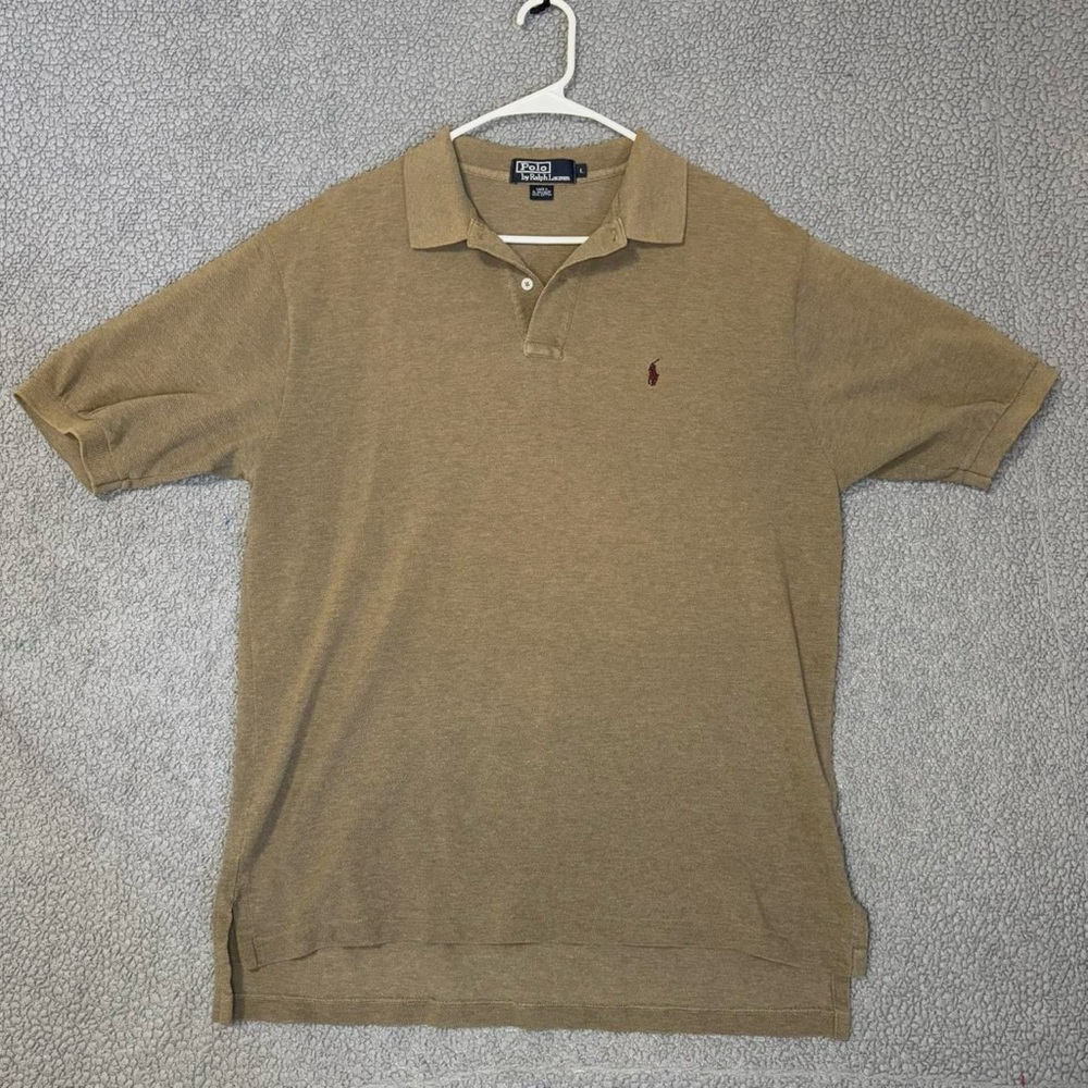 Vintage Polo Ralph Lauren Polo Shirt Green Mens Size Large